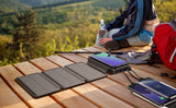 43800mAh Solar Wireless Power Bank solar power BushLine   