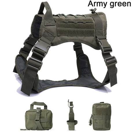 Tactical Dog Vests non pull Leads and Packs 2023 Dog Stuff BushLine A-Straps and bags M 