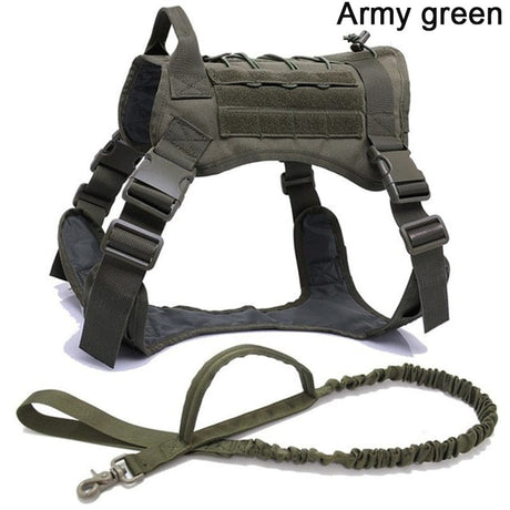 Tactical Dog Vests non pull Leads and Packs 2023 Dog Stuff BushLine A-Straps and rope M 