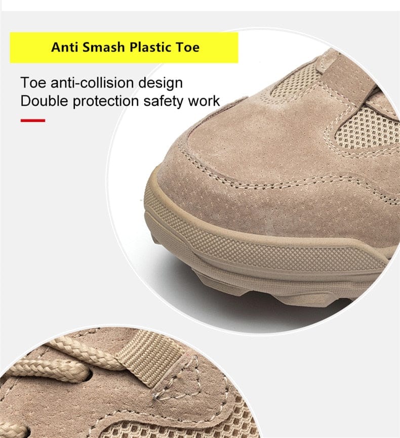 Impact Proof Protective Work Safety Shoe Adventure Footware BushLine   