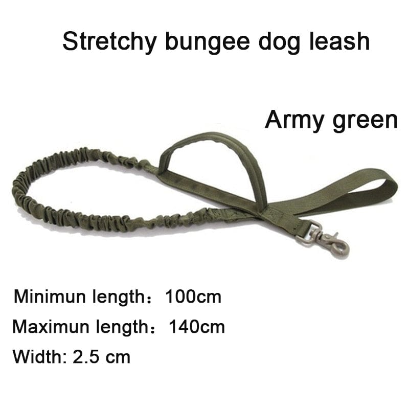 Dog Vests non pull Leads and Packs Dog Stuff BushLine Army green rope M 