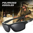 Polarized Sunglasses UV400 Tactical Automotive & Marine BushLine   