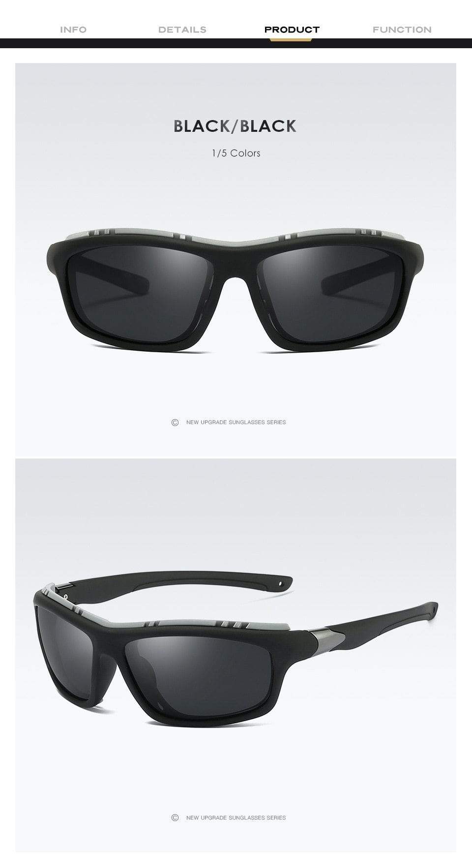 Polarized Sunglasses UV400 Tactical Automotive & Marine BushLine   