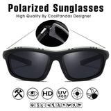 Polarized Sunglasses UV400 Tactical Automotive & Marine BushLine   