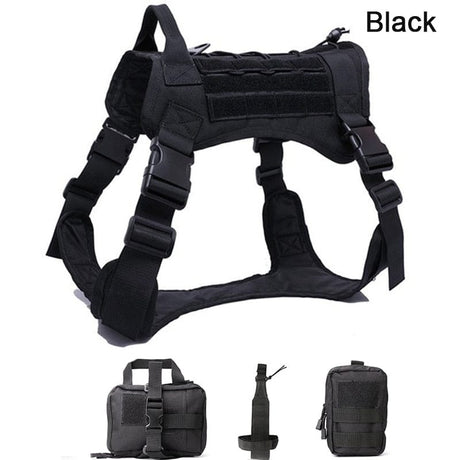 Tactical Dog Vests non pull Leads and Packs 2023 Dog Stuff BushLine B-Straps and bags M 