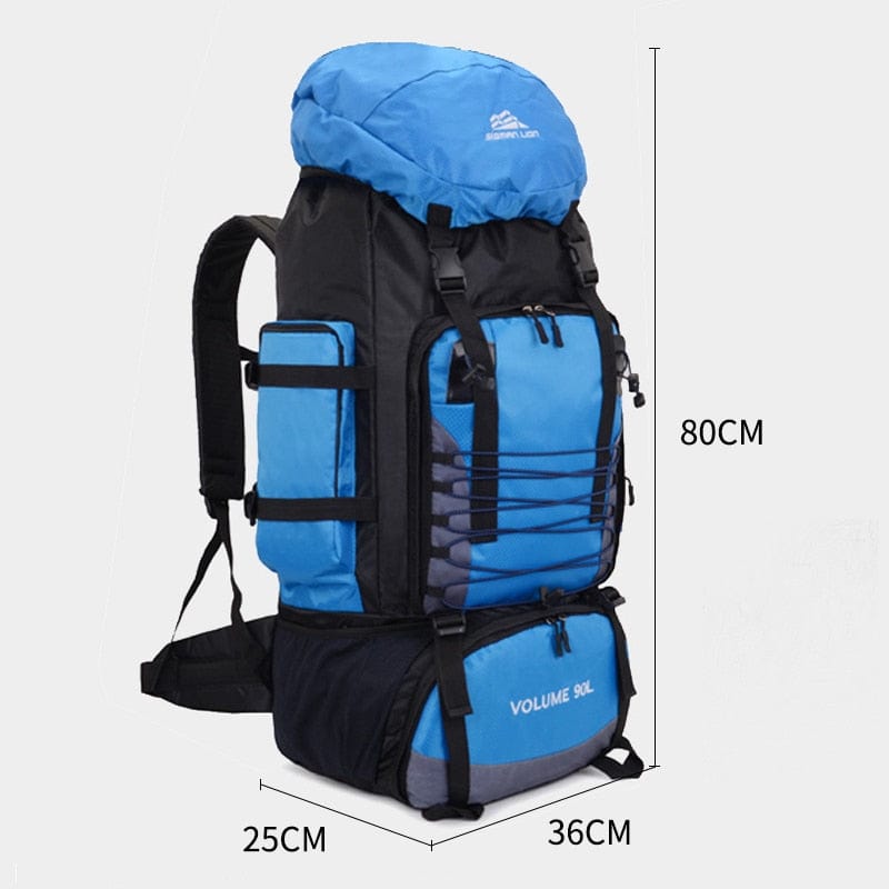 90L and 80L Hiking Camping Backpack BackPacks BushLine   