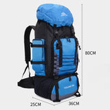 90L and 80L Hiking Camping Backpack BackPacks BushLine   