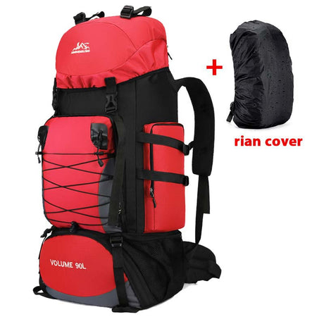 90L and 80L Hiking Camping Backpack BackPacks BushLine 90L Bag and Cover RD  
