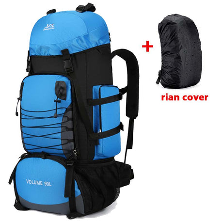 90L and 80L Hiking Camping Backpack BackPacks BushLine 90L Bag and Cover SU  