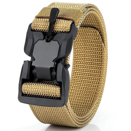 Quick Hitch Belt Canvas & Alloy belts BushLine ZV02 kaki 125CM 