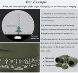 Boshile 10x50 Digital Compass Range Finder Binoculars 2023 Binoculars BushLine   