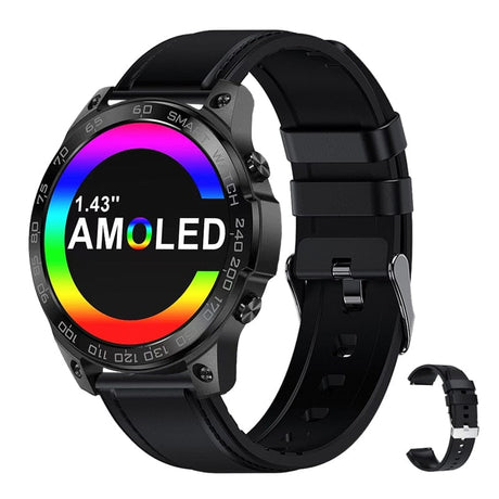 Bluetooth Smart Tracker Smartwatch Watchs BushLine black belt  