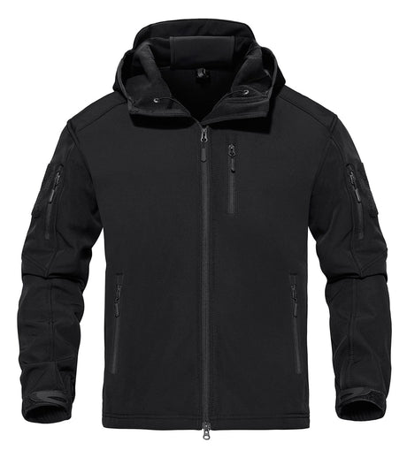 Waterproof Exterior Fleece Interior Jacket Outdoor Shirts & Tops BushLine Black (US S) 