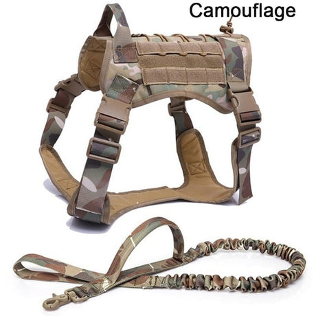 Tactical Dog Vests non pull Leads and Packs 2023 Dog Stuff BushLine C-Straps and rope M 
