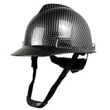 CE EN397 Industrial Carbon Color Safety Helmet 2023 Hi-Vis & Safety BushLine   