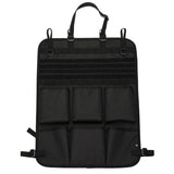 Car Organiser Seat Back Storage Bag Multifunction Camo BackPacks BushLine Black  
