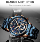 CURREN 8355 Luxury Sports Quartz Waterproof Watchs BushLine   