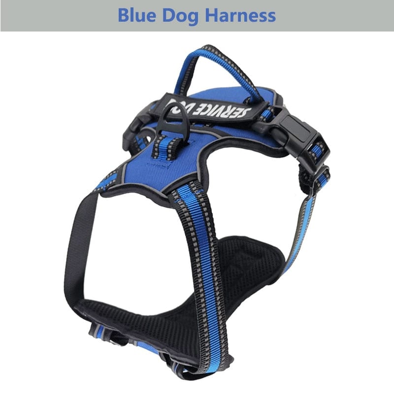 New Dog Vest Harness Leash Reflective 2023 Dog Stuff BushLine   