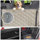 PETRAVEL Dog Car Travel Rear Seat Protector Dog Stuff BushLine   