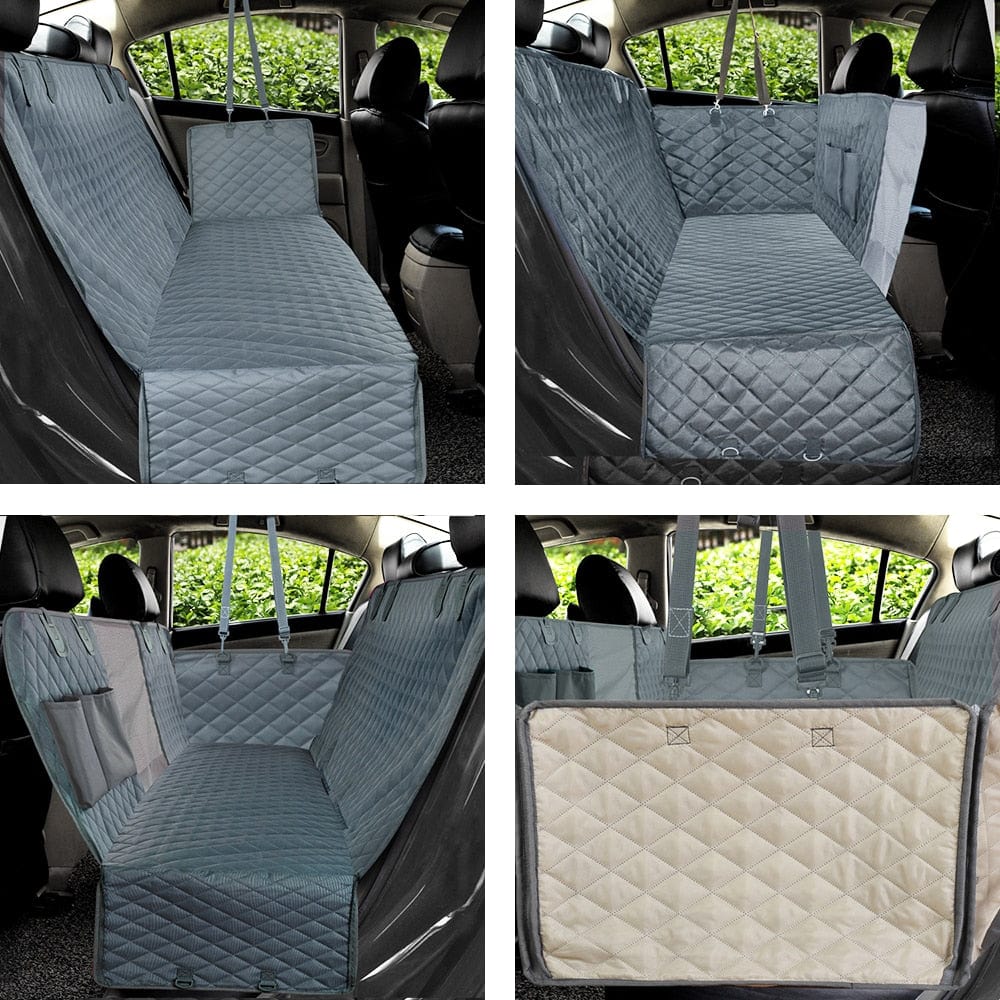 PETRAVEL Dog Car Travel Rear Seat Protector Dog Stuff BushLine   