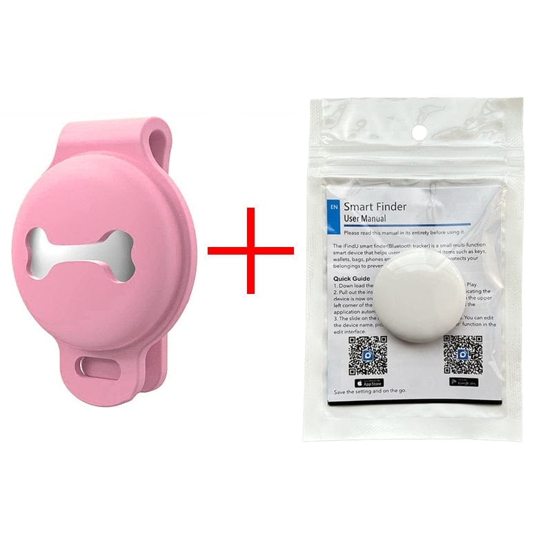 Pet GPS Tracker Smart Cat Dog Dog Stuff BushLine Pink  