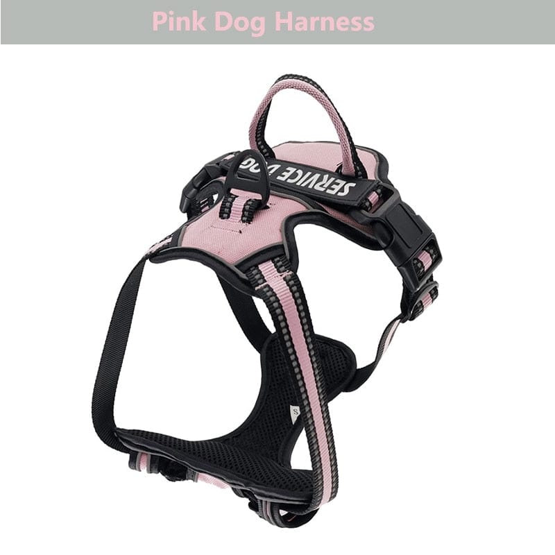 New Dog Vest Harness Leash Reflective 2023 Dog Stuff BushLine   