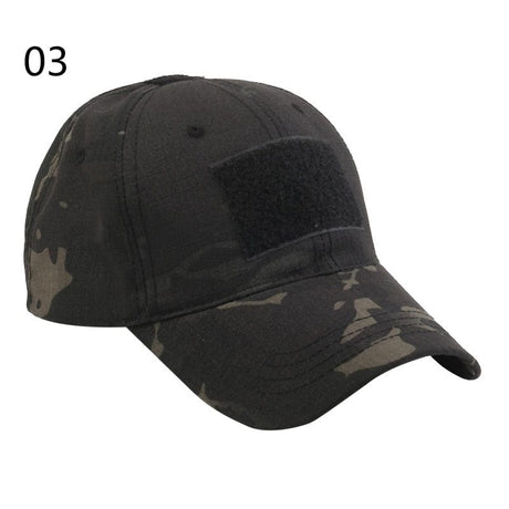 Outdoor Camouflage Special Forces Tactical Camo hat 16 designs Hats BushLine 03 CP Black  