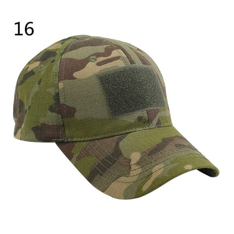 Outdoor Camouflage Special Forces Tactical Camo hat 16 designs Hats BushLine 16 CP Green  