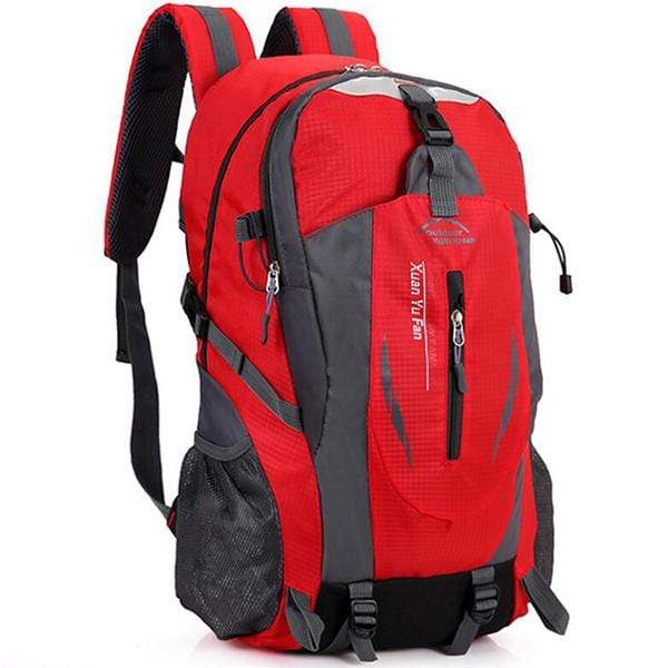 Travel Backpack Outdoor Hiking Bag Helmets & Packs BushLine Red  