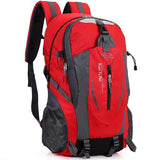 Travel Backpack Outdoor Hiking Bag Helmets & Packs BushLine Red  