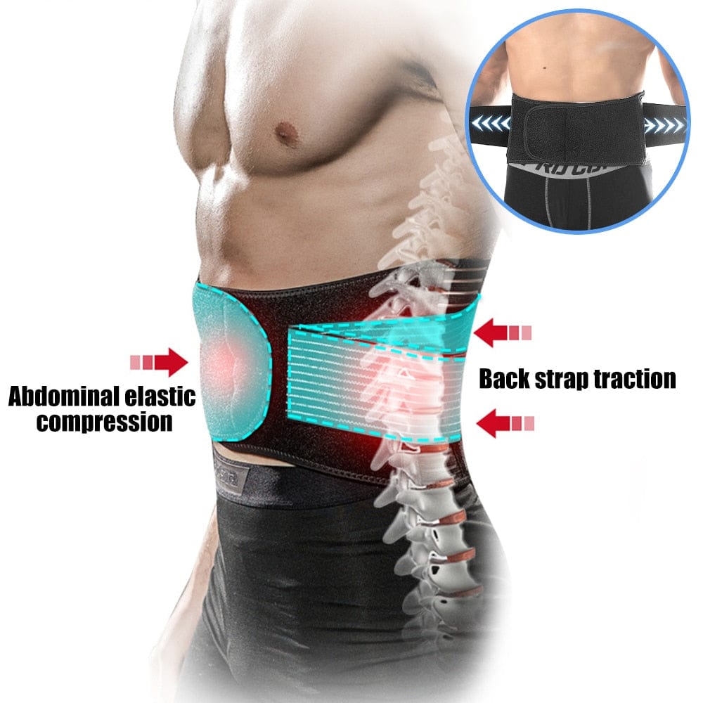 Decompression Lumbar Belt Sine Support Hi-Vis & Safety BushLine   