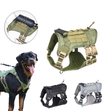 Heavy Duty Dog Vest Harness 2023 Dog Stuff BushLine   