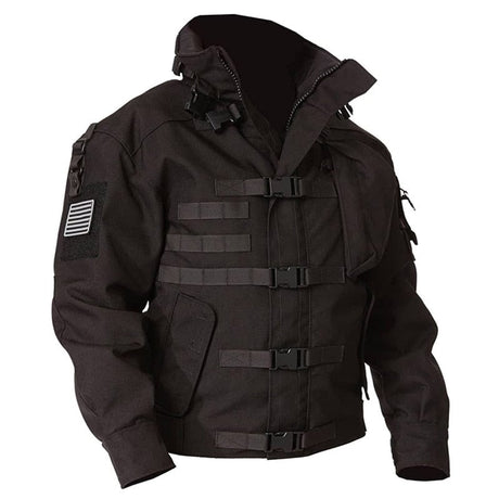 High Quality Tactical Pilot Jacket jackets BushLine Black S 