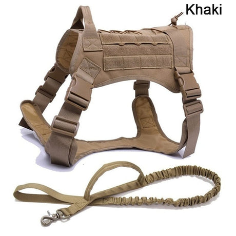 Tactical Dog Vests non pull Leads and Packs 2023 Dog Stuff BushLine K-Straps and rope M 