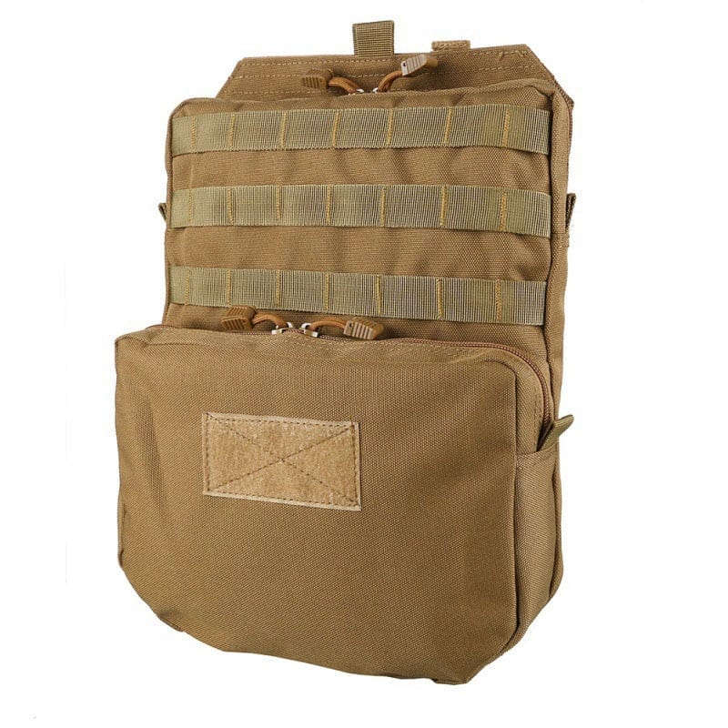 Molle Tactical Vest Belt Expansion Pack BackPacks BushLine Khaki  