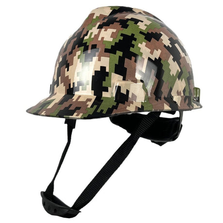 CE EN397 Industrial Carbon Color Safety Helmet 2023 Hi-Vis & Safety BushLine Micai Cong lin  