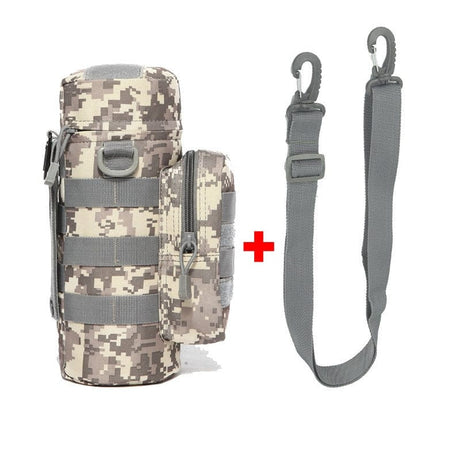 Tactical Molle Pouch Military Thermos Bag Molle BushLine ACU with strap  