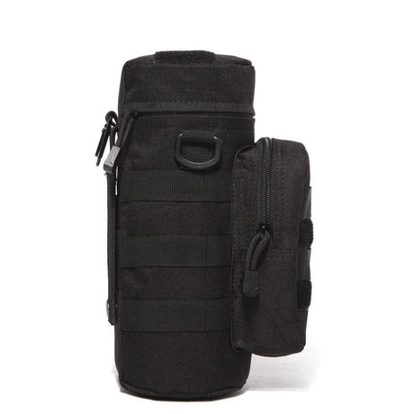 Tactical Molle Pouch Military Thermos Bag Molle BushLine Black without strap  