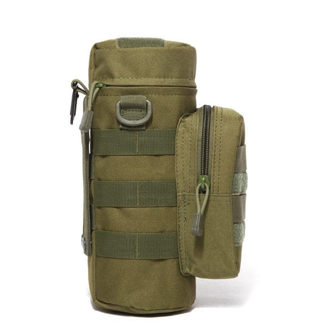 Tactical Molle Pouch Military Thermos Bag Molle BushLine Green without strap  