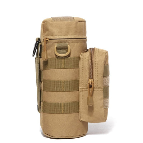 Tactical Molle Pouch Military Thermos Bag Molle BushLine Khaki without strap  