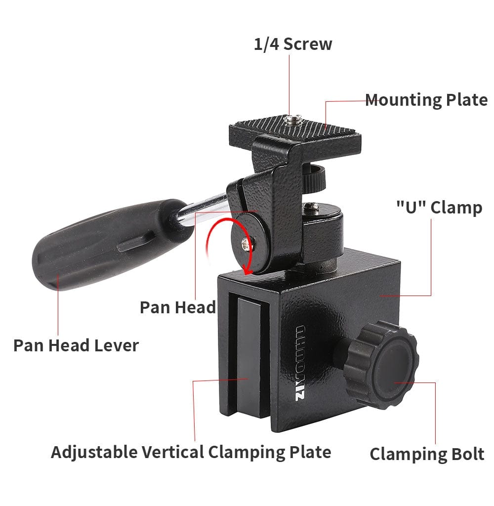 Monocular Camera Bracket Mountable Car Window Optics BushLine   