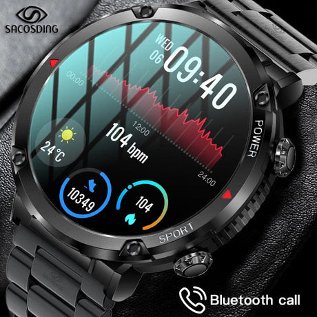 T30 Smart Watch AMOLED Display Outdoor Bluetooth Watchs BushLine   