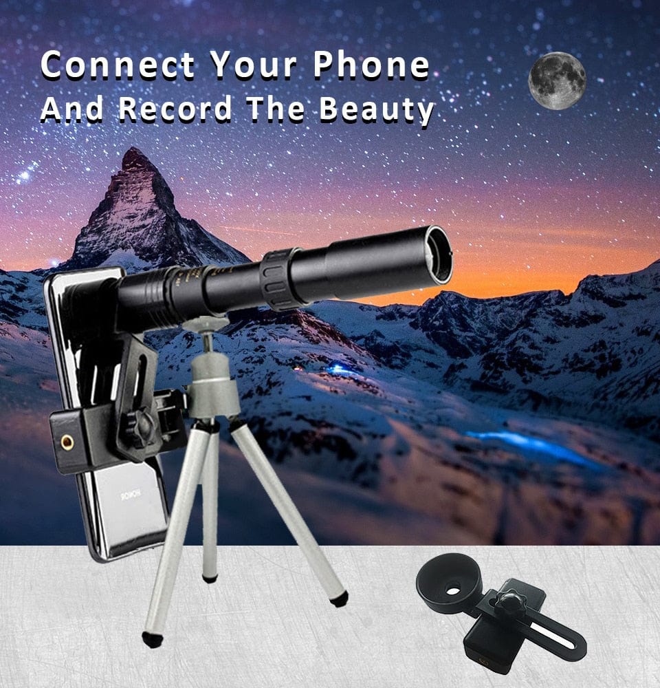 Phone adaptable Portable Binocular Monocular Optics BushLine   