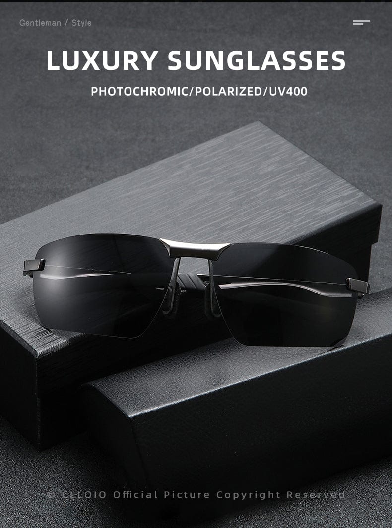 Photochromic Polarized Sunglass's Optics BushLine   