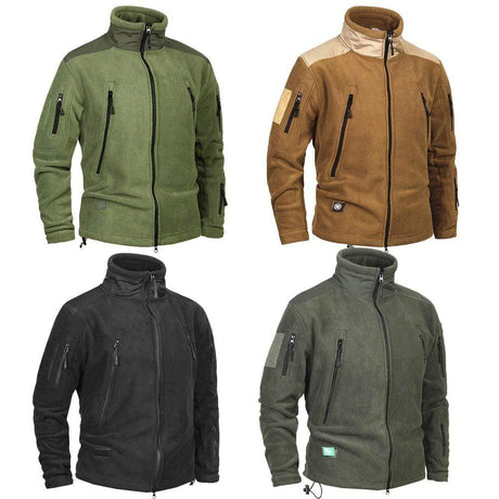 Fleece Jacket Windproof & Warm Outdoor Clothing BushLine   