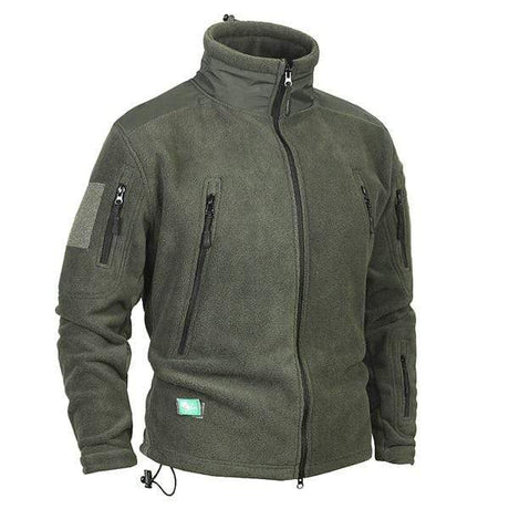Fleece Jacket Windproof & Warm Outdoor Clothing BushLine GRAY L 