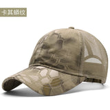 Outdoors light & thin Camo vented Caps tactical caps BushLine   