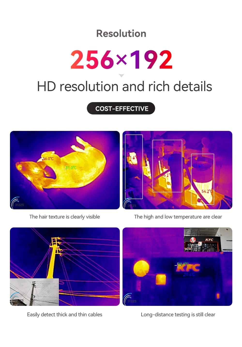 RX-450 Thermal Imager Infrared Night Vision phone stuff BushLine   