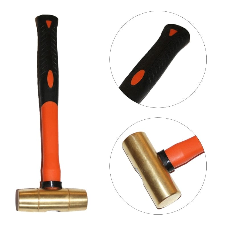 Copper Hammer Plastic Handle too BushLine   