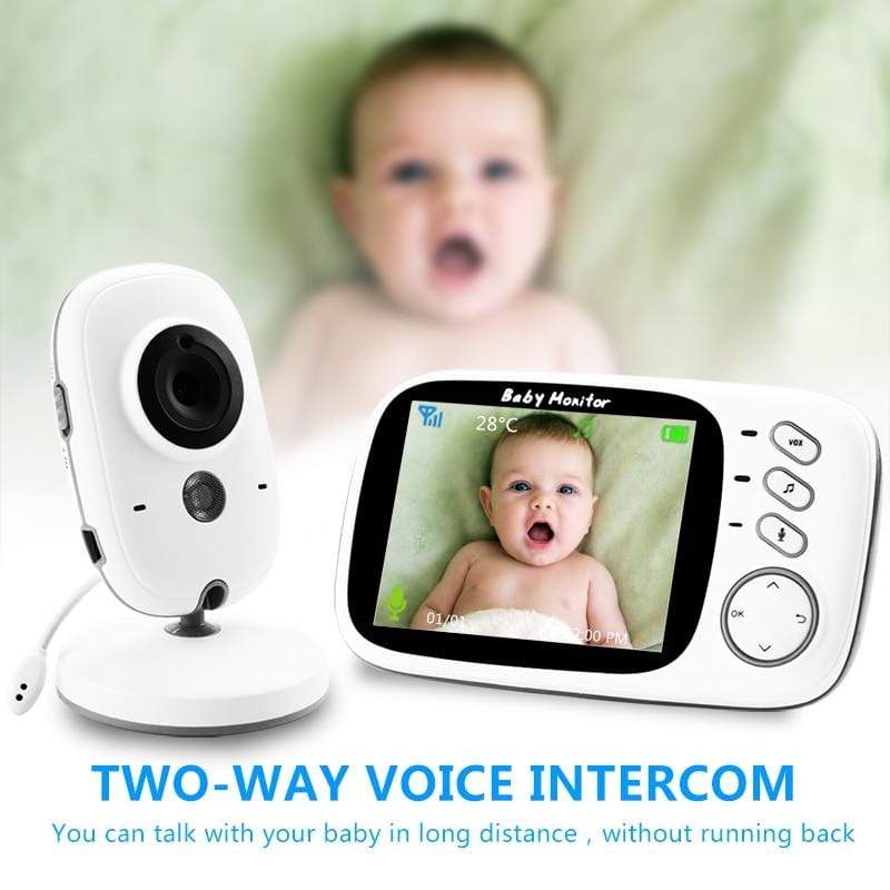 Wireless Video Color Baby Monitor Security Cameras BushLine   